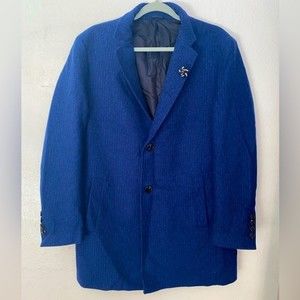 HLA Blue overcoat